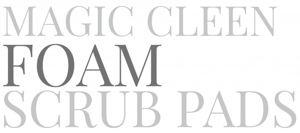 Foam Scrub Pads - Magic Cleen